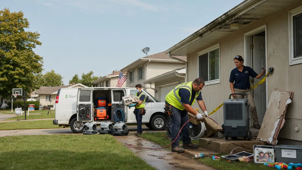 Water Damage Restoration in Gaines, MI near me